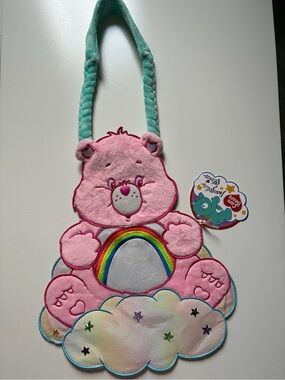 Irregular Choice Care Bears "Full of Cheer" bag - Care Bear Pink Rainbow - NEW